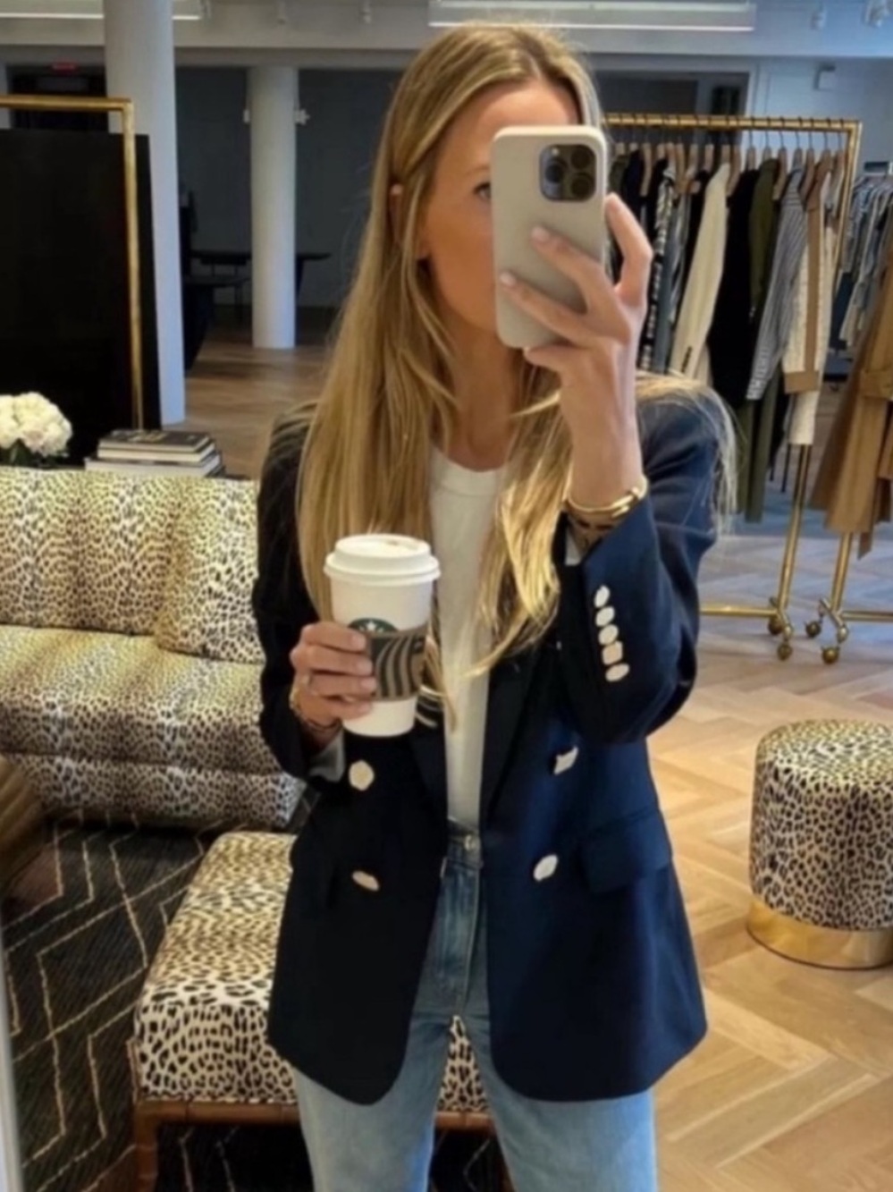 Veronica Beard Miller Dickey Jacket in Navy - Picture 2 of 10